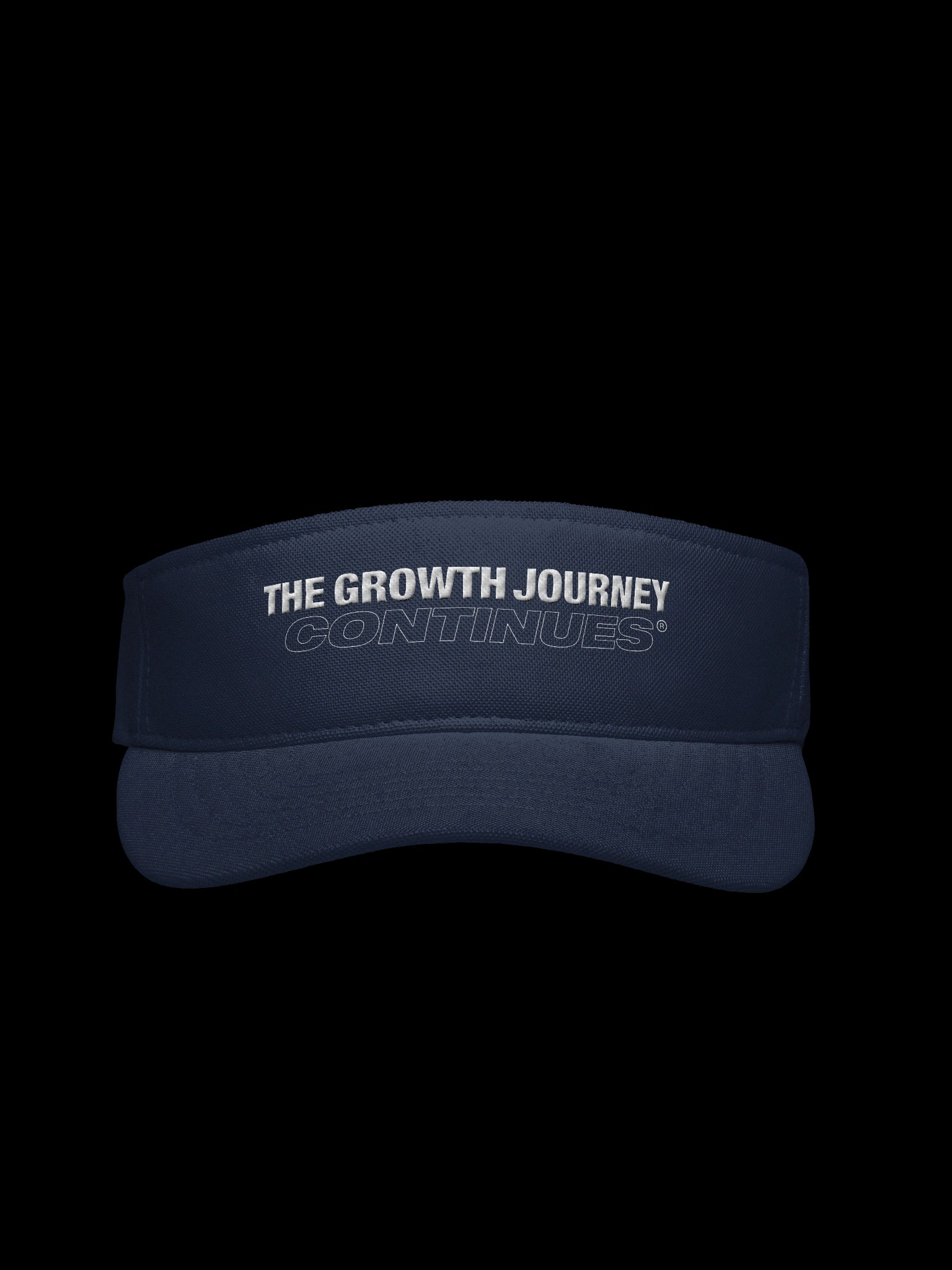 Navy Court Visor — Growth Series