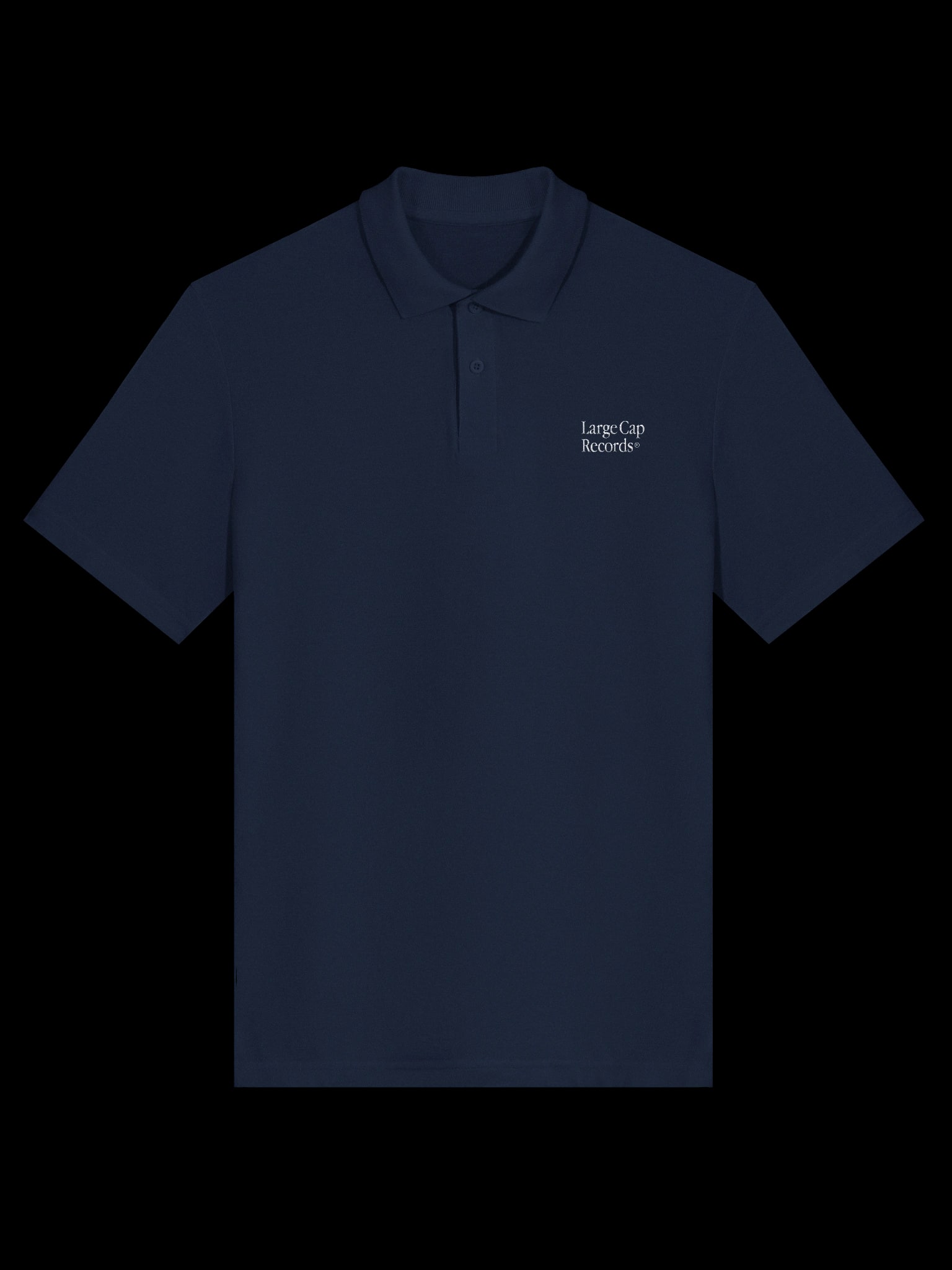 Navy Large Cap Records Racquet Shirt